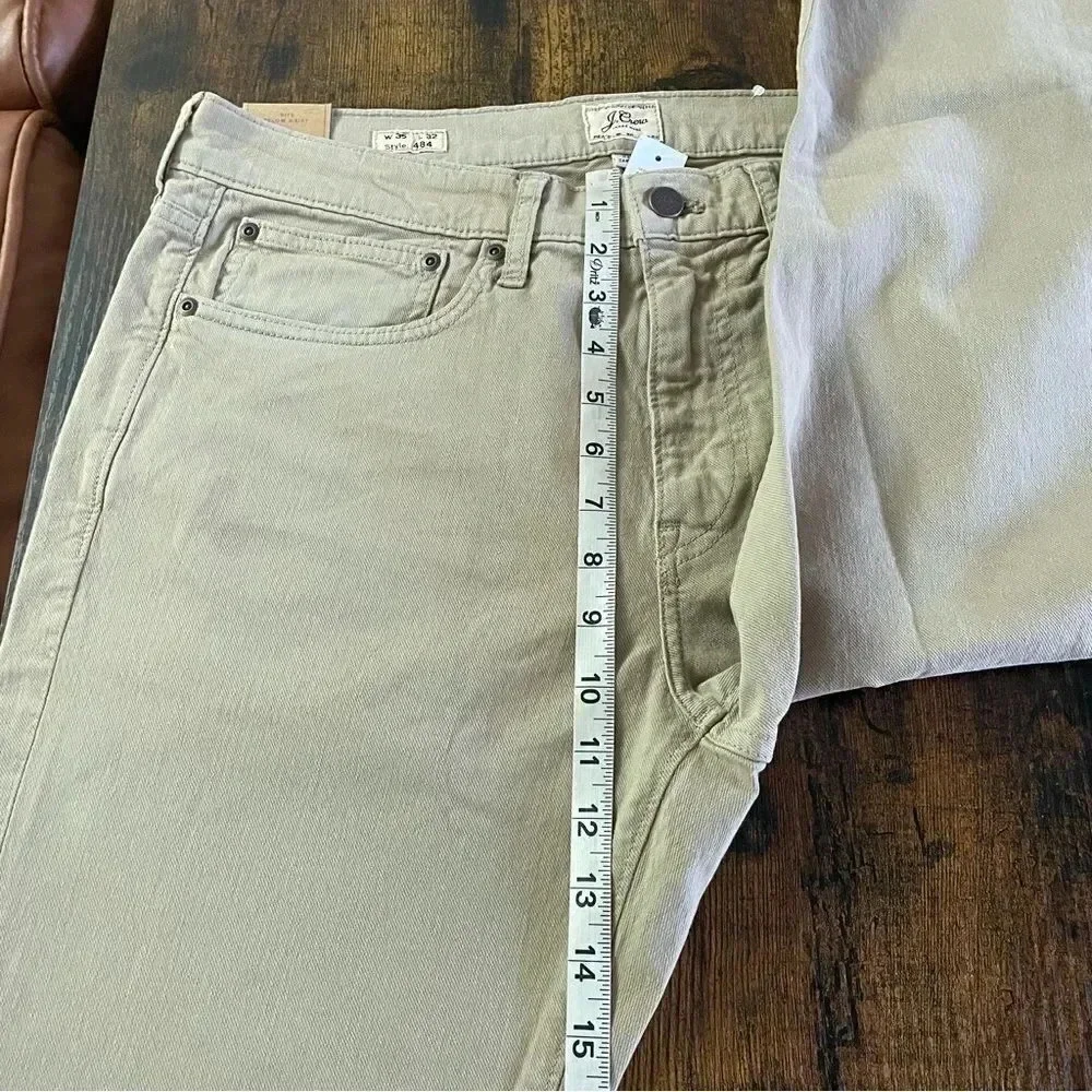 J.Crew Straight-fit garment-dyed five-pocket pant